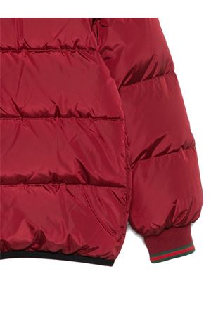 giubbotto in poliamide rosso GUCCI KIDS | 824810XWA406207